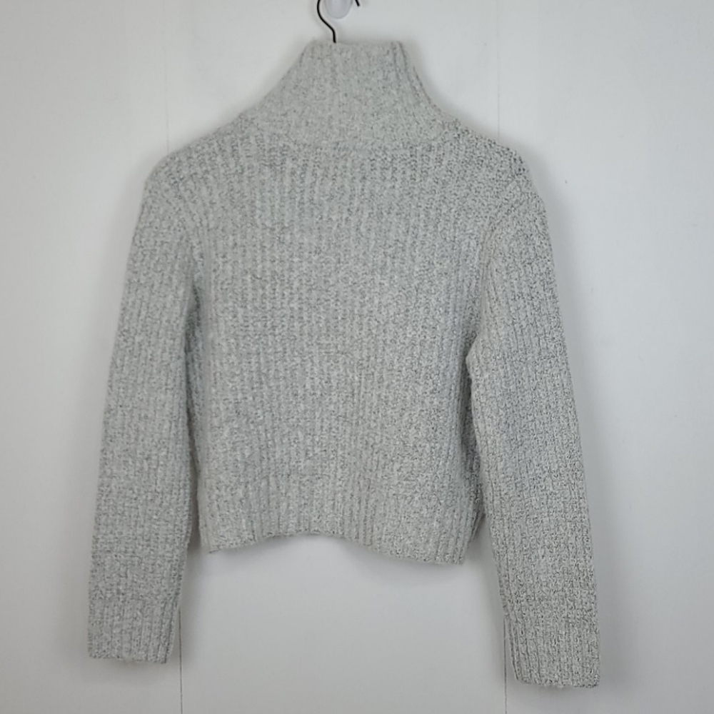 Sincerely Jules Gray Wool Blend Cropped Pullover S - Picture 8 of 8
